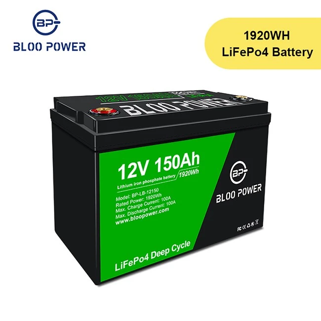 Lithium Ion Battery Pack 12V 150Ah